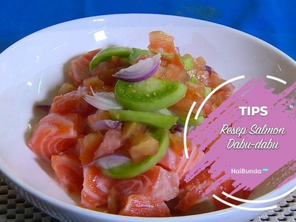 Resep Salmon Dabu-dabu
