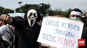 Demo RKUHP di DPR, Orator Sindir Rapat Pembahasan di Hotel