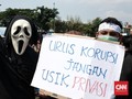Demo RKUHP di DPR, Orator Sindir Rapat Pembahasan di Hotel