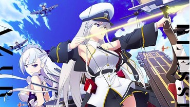 img-title Serial 'Anime Ship Girls Clash in Azure Lane' Siap Berperang di Lautan