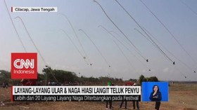 VIDEO: Layang-Layang Ular & Naga Hiasi Langit Teluk Penyu