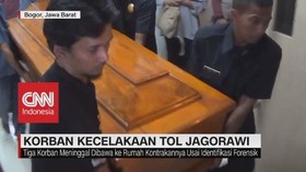 VIDEO: Korban Tewas Kecelakaan Tol Jagorawi