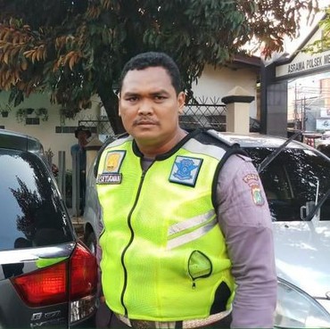 Akui Salah, Pengendara Menangis dan Minta Maaf ke Bripda Eka Setiawan