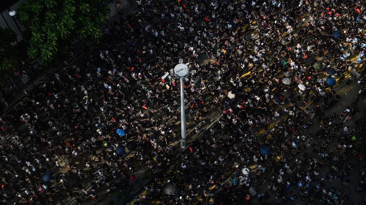 FOTO: 100 Hari Lebih Hong Kong Bergolak