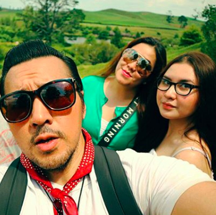 <p>Kali ini mereka liburan ke Ciwidey, Jawa Barat. (Foto: Instagram @davidbayudj)  </p>