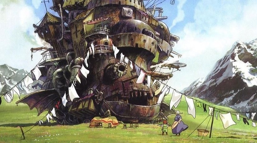 Howl's Moving Castle Sejumlah anime Jepan terbaik sepanjang masa yang digarap sutradara Hayao Miyazaki.