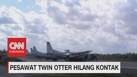 VIDEO: Pesawat Jenis Twin Otter Hilang Kontak di Papua