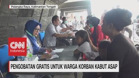 VIDEO: Pengobatan Gratis Untuk Warga Korban Kabut Asap