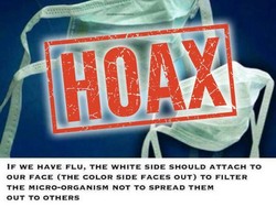 Masih Ada yang Sebar Hoax, Pakai Masker Dibalik Justru Bahaya!