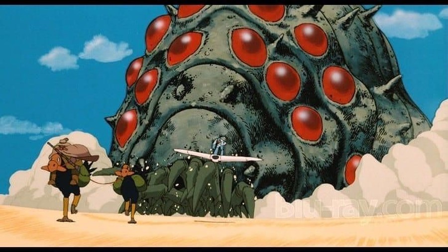 Nausicaä of the Valley of the Wind Sejumlah anime Jepan terbaik sepanjang masa yang digarap sutradara Hayao Miyazaki.