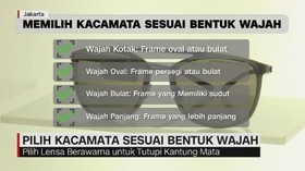 VIDEO: Pilih Kacamata Sesuai Bentuk Wajah