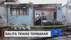 VIDEO: Tragis! Balita Tewas Terbakar