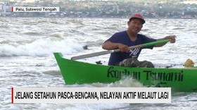 VIDEO:Jelang Setahun Pasca-bencana, Nelayan Aktif Melaut Lagi