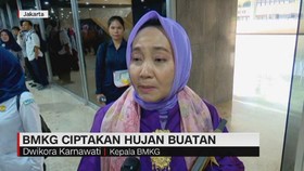 VIDEO: BMKG Ciptakan Hujan Buatan