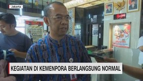 VIDEO: Kegiatan di Kemenpora Berlangsung Normal