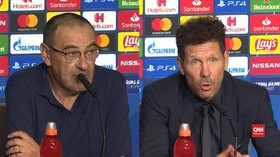 VIDEO: Sarri Marah Juventus Ditahan Imbang Atletico