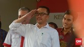 FOTO: Detik-detik Pengunduran Diri Imam Nahrawi di Kemenpora Imam Nahrawi mengumumkan pengunduran diri dari jabatan Menpora usai ditetapkan sebagai tersangka oleh KPK terkait kasus dana hibah KONI.