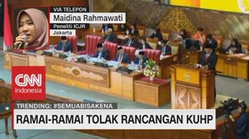 VIDEO: Ramai-ramai Tolak Rancangan KUHP