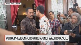 VIDEO: Putra Presiden Jokowi Kunjungi Walikota Solo