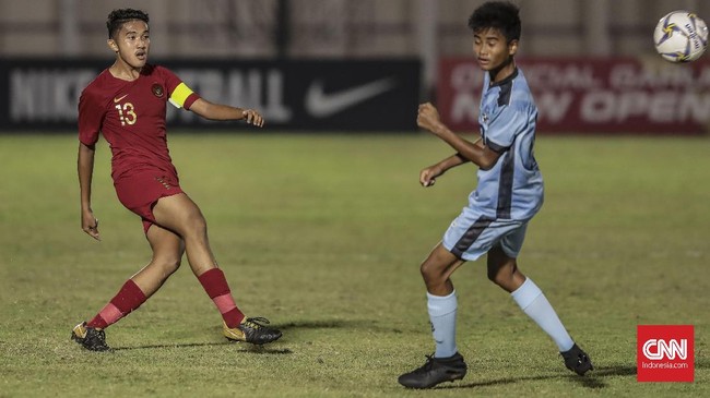 FOTO: Pesta 15 Gol Timnas Indonesia U-16 Atas Mariana Utara