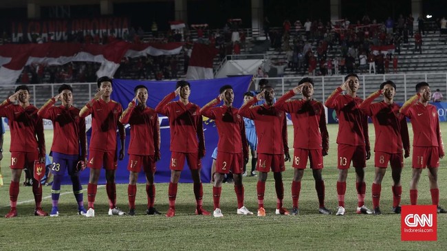 Timnas Indonesia U-16 membayangi China di daftar klasemen sementara Grup G Kualifikasi Piala Asia 2020 meski menang telak atas Brunei Darussalam, Jumat (20/9).