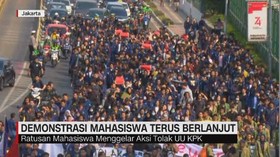 VIDEO: Demonstrasi Mahasiswa Terus Berlanjut