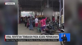 VIDEO: Viral Rentetan Tembakan Pada Acara Pernikahan