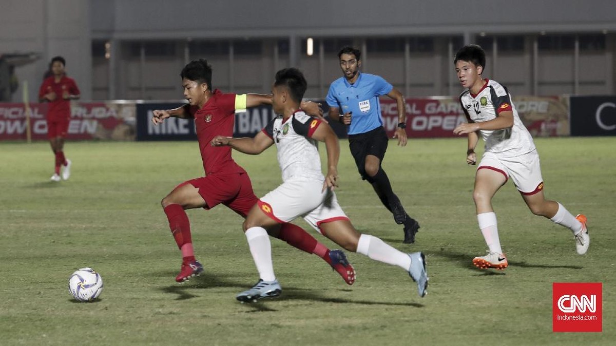 FOTO: Timnas Indonesia U-16 Pesta Gol ke Gawang Brunei