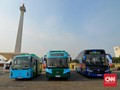 Bus Listrik Tranjakarta Belum Dapat Pelat Nomor Resmi