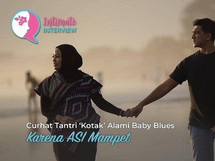 Curhat Tantri 'Kotak' Alami Baby Blues Karena ASI Mampet