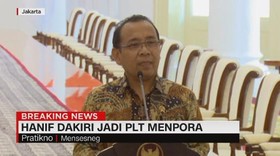 VIDEO: Jokowi Tunjuk Menaker Hanif Dhakiri Jadi Plt Menpora