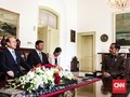 Jokowi Temui Utusan Xi Jinping di Istana Bogor