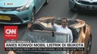 VIDEO: Anies Konvoi Mobil Listrik di Ibukota