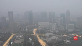 VIDEO: Kabut Asap Masih Selimuti Arena F1 Singapura