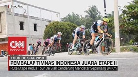 VIDEO: Pembalap Timnas Indonesia Juara Etape II