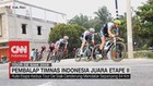 VIDEO: Pembalap Timnas Indonesia Juara Etape II