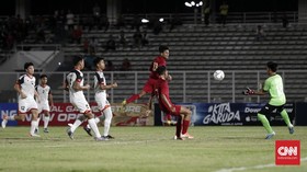 FOTO: Timnas Indonesia U-16 Pesta Gol ke Gawang Brunei