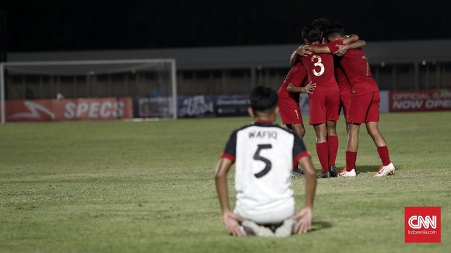 FOTO: Timnas Indonesia U-16 Pesta Gol ke Gawang Brunei