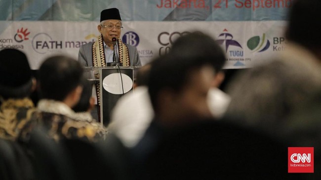 Wakil Presiden Ma'ruf Amin melarang pelaku usaha untuk melakukan ekspor bahan pangan jika kebutuhan dalam negeri belum mencukupi.