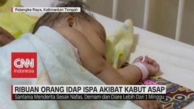 VIDEO: Ribuan Orang Terkena ISPA Akibat Kabut Asap