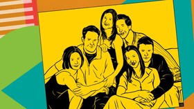 INFOGRAFIS: Frasa Ikonis dalam 'Friends'