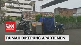 VIDEO: Rumah Tua Dikepung Apartemen Mewah