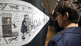 FOTO : Menonton 'Game Of Thrones' di Tembok di Prancis