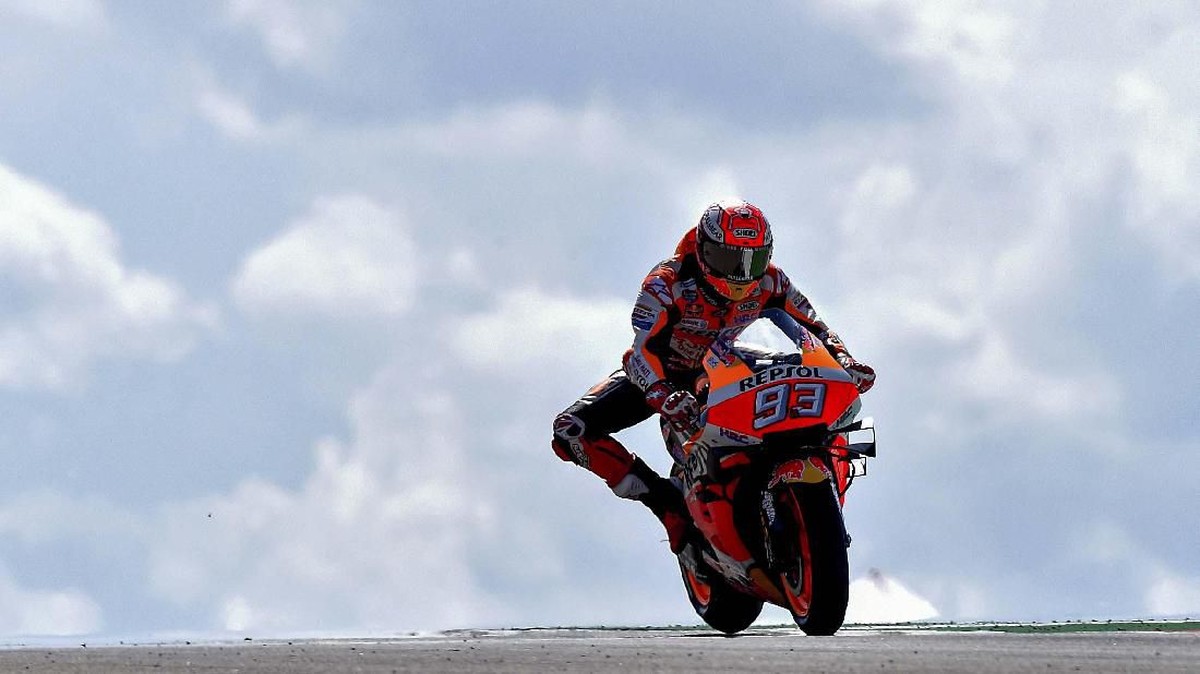 FOTO: Kualifikasi MotoGP Aragon Jadi Milik Marquez