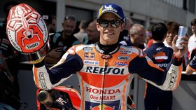 Marquez Bingung Performa Pebalap Yamaha di MotoGP Aragon