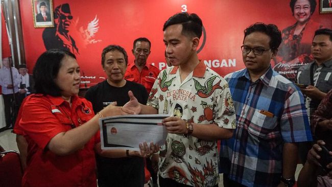 Gibran Rakabuming Resmi Gabung PDIP