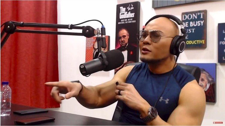 Deddy Corbuzier dan Uya Kuya Artis