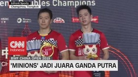 VIDEO: 'The Minions' Juara Ganda Putra BWF China Open 2019
