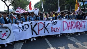 DEMA UIN Tak Ikut Demo Tuntut Perppu KPK Besok
