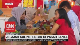VIDEO: Jelajah Kuliner Asyik di Pasar Santa